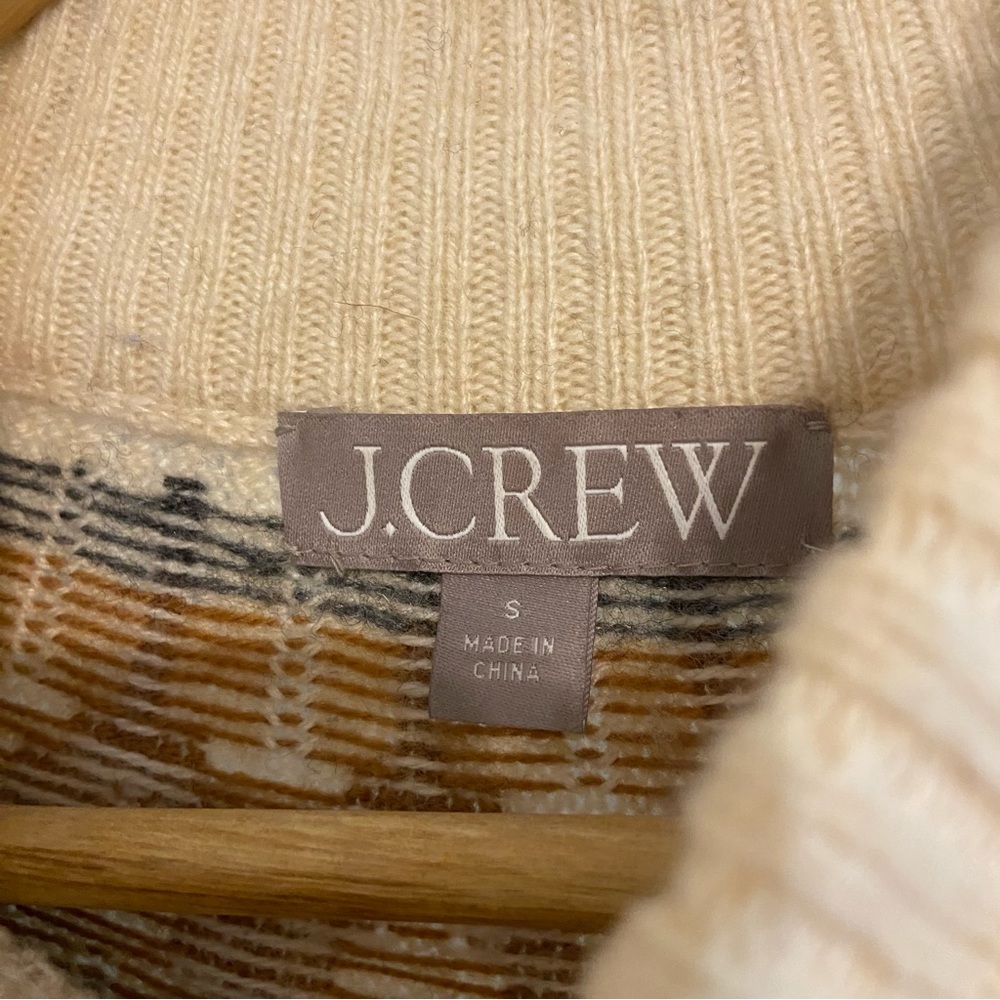 J. Crew Fair Isle Mockneck sweater - Picture 5 of 5